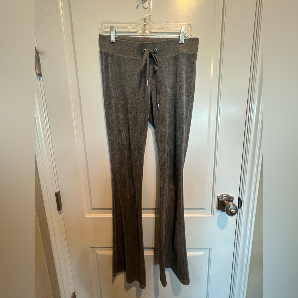Juicy Couture Gray Velour Pants
